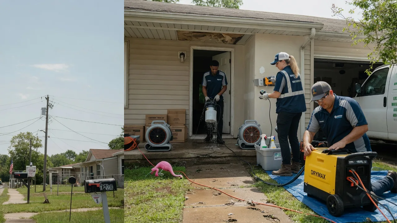Storm Damage Water Removal in Shinnston, WV near me